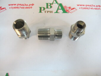 Адаптер 3/8" BSP–1/4" BSPT (Ш-Ш)