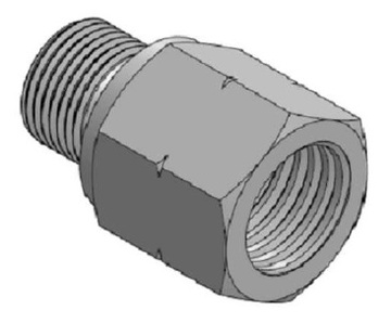 Адаптер с внутренней резьбой NPT 3/4" - Male BSP 3/4"