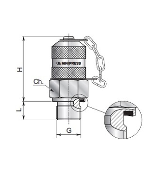 Точка измерения давления BSP 1/4"-M16x1,5