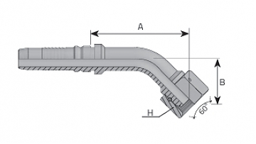 BSP 1.1/4"-11/45-20 int DN32