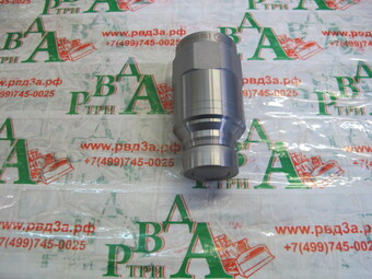 Ниппель БРС DN1/4" FlatFace 9/16"-18UN ISO16028 350 Бар ZnNi(К)