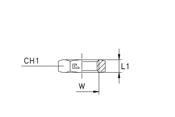 Переборочная гайка ORFS 1.3/16"