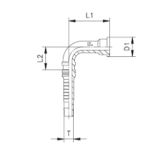 Фл. 2" 6000/90-32 int.(79,4) DN50 (C)