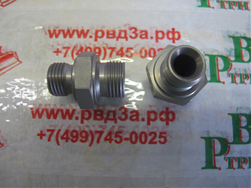Штуцер DKM(27) M18х1,5-M22х1,5 ZnNi (K)