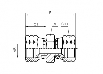 АДАПТЕР JIC 37° (Г-Г)