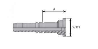 Фл. 1.1/4"6000/0-24 int (54,0) DN38