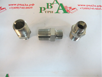 Адаптер 1/4" BSP – 3/8" NPT (Ш-Ш) ZnNi (K)