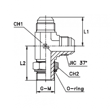 TN516-JIC 1.1/16"-М27х2