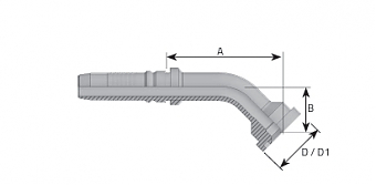 Фл. 1"6000/45-16 int (47,7) DN25